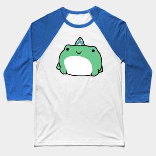 Party Hat Frog Baseball T-Shirt